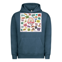 Pigment Midnight Navy teacher daily affirmations Urban Hoodie - MaliasSmallBusiness