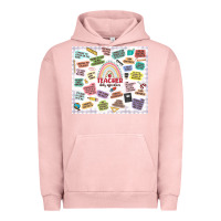 Pigment Salmon teacher daily affirmations Urban Hoodie - MaliasSmallBusiness