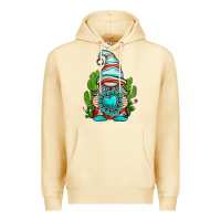 Pina Colada western gnome with turquoise gemstone Premium Hoodie - texasbilliewilder