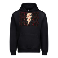 Black game day game day baseball Urban Hoodie - MaliasSmallBusiness