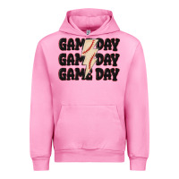 Fuchsia Pink game day game day baseball Urban Hoodie - MaliasSmallBusiness