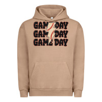 Pigment Burro game day game day baseball Urban Hoodie - MaliasSmallBusiness