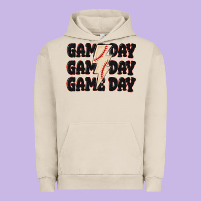 Urban Hoodie game day game day baseball