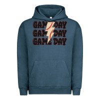 Pigment Midnight Navy game day game day baseball Urban Hoodie - MaliasSmallBusiness