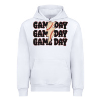 White game day game day baseball Urban Hoodie - MaliasSmallBusiness