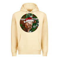 Pina Colada Longhorn Cow Christmas Premium Hoodie - RanaPortraitStore