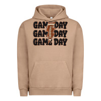 Pigment Burro game day game day game day basketball Urban Hoodie - MaliasSmallBusiness
