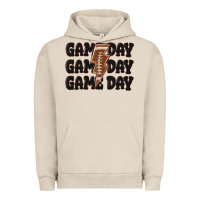 Pigment French Oak game day game day game day basketball Urban Hoodie - MaliasSmallBusiness