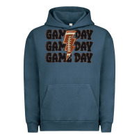 Pigment Midnight Navy game day game day game day basketball Urban Hoodie - MaliasSmallBusiness
