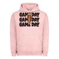 Pigment Salmon game day game day game day basketball Urban Hoodie - MaliasSmallBusiness