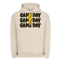 Pigment French Oak game day game day game day softball Urban Hoodie - MaliasSmallBusiness