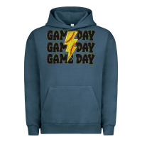 Pigment Midnight Navy game day game day game day softball Urban Hoodie - MaliasSmallBusiness