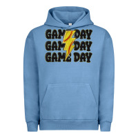 Pigment Pebble Blue game day game day game day softball Urban Hoodie - MaliasSmallBusiness
