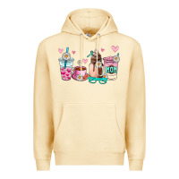 Pina Colada mom coffee cup Premium Hoodie - AdoDesignShop