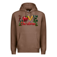 Chestnut Western Christmas Love Premium Hoodie - RanaPortraitStore