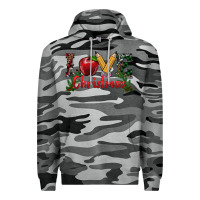 Slate Camo Western Christmas Love Premium Hoodie - RanaPortraitStore