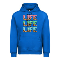 Cobalt wife life mom life best life Urban Hoodie - MaliasSmallBusiness