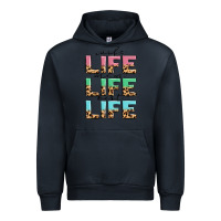 Navy wife life mom life best life Urban Hoodie - MaliasSmallBusiness