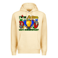 Pina Colada im an autism dad whats your superpower Premium Hoodie - Zillion Design Studio