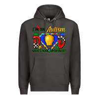 Smoke im an autism dad whats your superpower Premium Hoodie - Zillion Design Studio