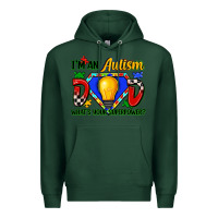 Sports Green im an autism dad whats your superpower Premium Hoodie - Zillion Design Studio