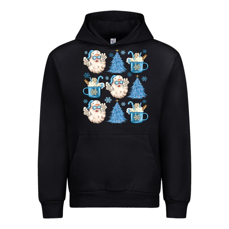 Santa Claus Doodles Christmas Urban Hoodie by MaliasSmallBusiness | Teevron