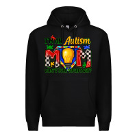 Black i'm an autism mom what's your superpower Premium Hoodie - Zillion Design Studio