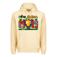 Pina Colada i'm an autism mom what's your superpower Premium Hoodie - Zillion Design Studio