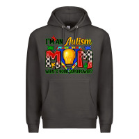 Smoke i'm an autism mom what's your superpower Premium Hoodie - Zillion Design Studio