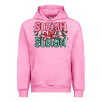Fuchsia Pink sleigh girl sleigh christmas Urban Hoodie - MaliasSmallBusiness