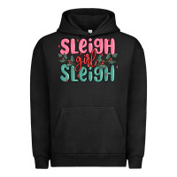 Pigment Black sleigh girl sleigh christmas Urban Hoodie - MaliasSmallBusiness
