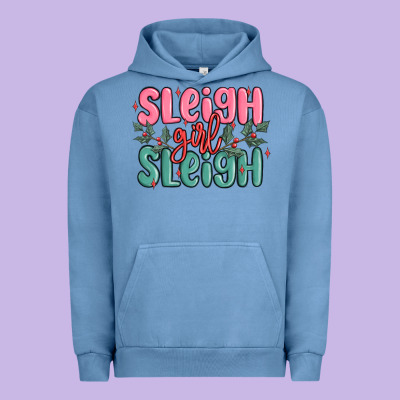 Urban Hoodie sleigh girl sleigh christmas