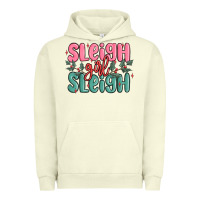 Pigment Pistachio sleigh girl sleigh christmas Urban Hoodie - MaliasSmallBusiness