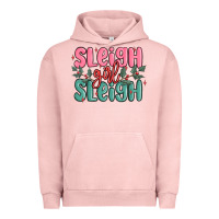 Pigment Salmon sleigh girl sleigh christmas Urban Hoodie - MaliasSmallBusiness