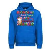 Cobalt running on iced coffee and christmas cheer Urban Hoodie - MaliasSmallBusiness