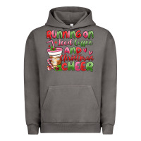 Pigment Tornado running on iced coffee and christmas cheer Urban Hoodie - MaliasSmallBusiness
