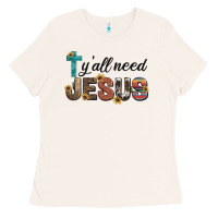 Bone y'all need jesus Ladies Tee - Artiststas