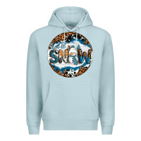 Blue Mist Let It Snow Premium Hoodie - RanaPortraitStore