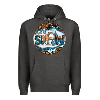 Charcoal Heather Let It Snow Premium Hoodie - RanaPortraitStore