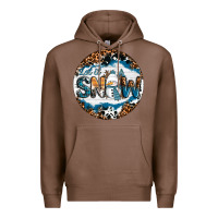 Chestnut Let It Snow Premium Hoodie - RanaPortraitStore