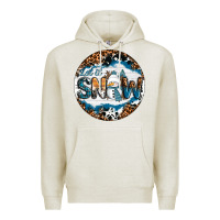 Oatmeal Heather Let It Snow Premium Hoodie - RanaPortraitStore