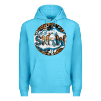 Ocean Blue Let It Snow Premium Hoodie - RanaPortraitStore