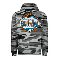 Slate Camo Let It Snow Premium Hoodie - RanaPortraitStore