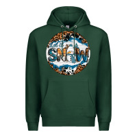 Sports Green Let It Snow Premium Hoodie - RanaPortraitStore