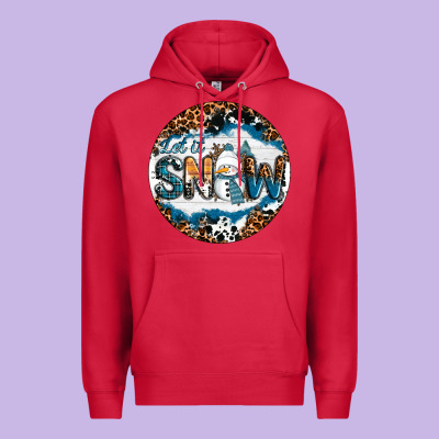 Premium Hoodie Let It Snow