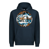 Navy Let It Snow Premium Hoodie - RanaPortraitStore