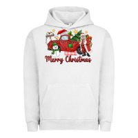 Pigment Lunar Rock merry christmas truck Urban Hoodie - MaliasSmallBusiness