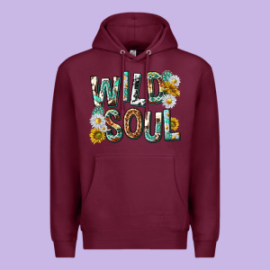 Western Wild Soul With Sunflowers Premium Hoodie Designed By Texasbilliewilder
