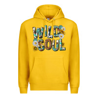 Lemon western wild soul with sunflowers Premium Hoodie - texasbilliewilder
