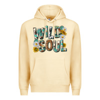 Pina Colada western wild soul with sunflowers Premium Hoodie - texasbilliewilder